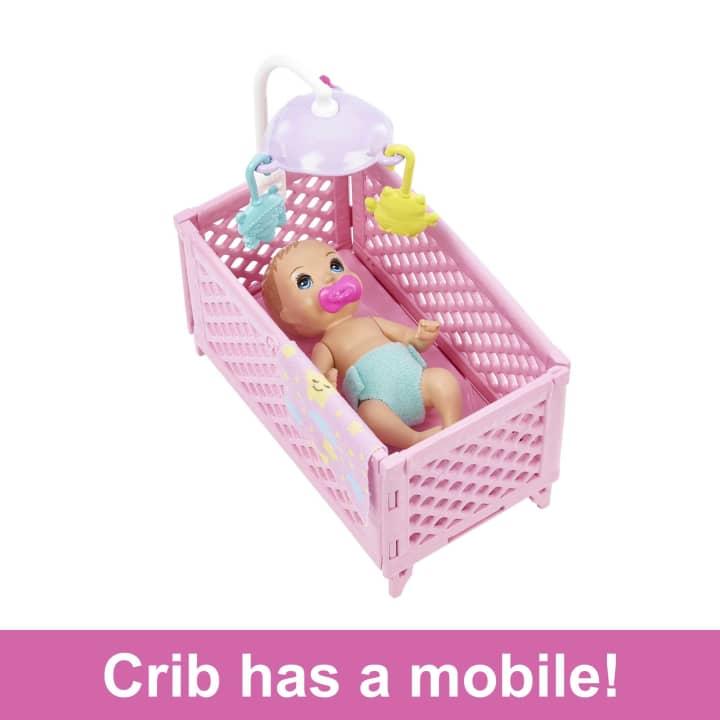 Image du produit Barbie Coffret Skipper Bebe Au Lit