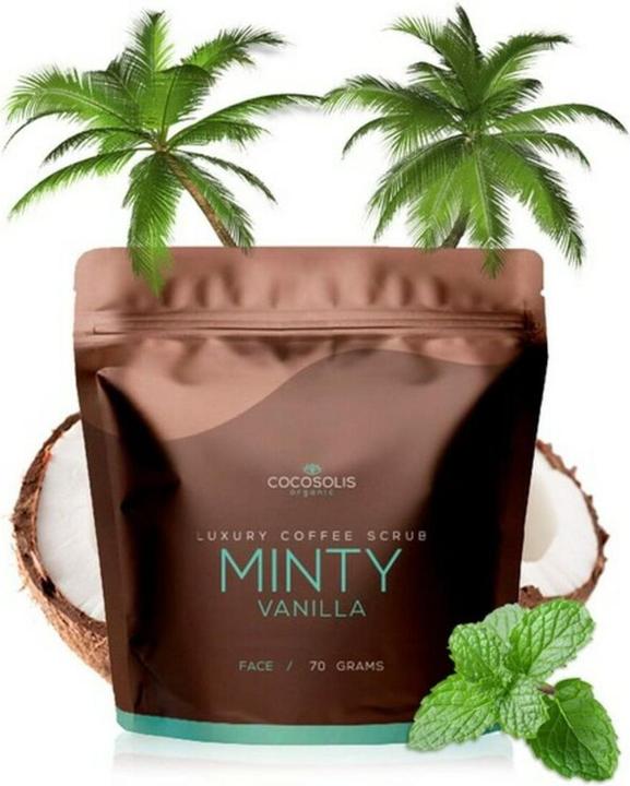 Actual product image Cocosolis Luxury Coffee Scrub Box (Body care set, Facial care set)