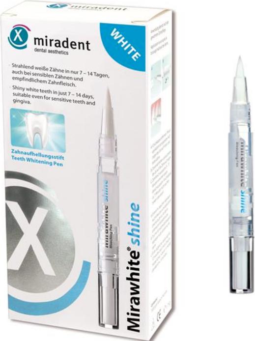 Produktbild Miradent .Mirawhite shine, Zahnaufhellungsstift (1.80 ml, Stift/Pen)