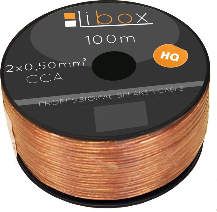 Produktbild Libox 2x0,50 „“ Kabelis (100 m, 0.50 mm²)