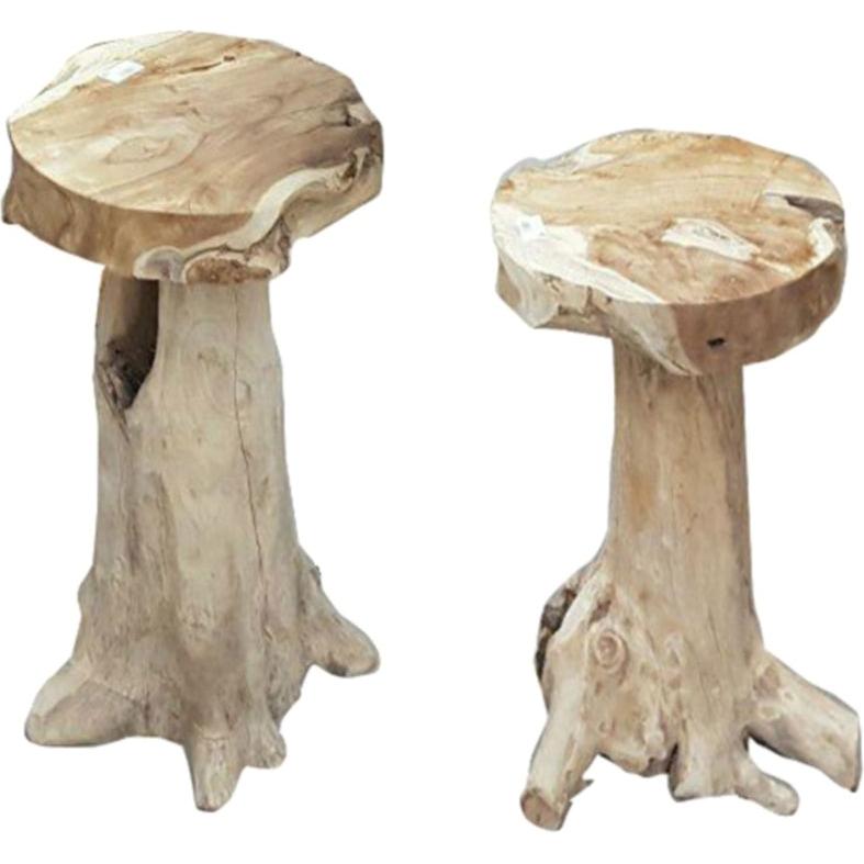 Thumbnail - Garden Pleasure, Barhocker, Der Bar-Hocker SUGRA ist ein einzigartiges Möbelstück, das aus hochwertigem Wurzelteak gefer...