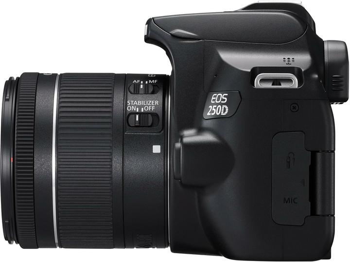 Actual product image Canon EOS 250D (18 - 55 mm, 24.10 Mpx, APS-C / DX)