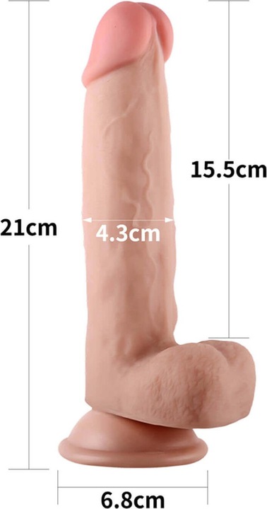 Image du produit Lovetoy Gode à peau coulissante