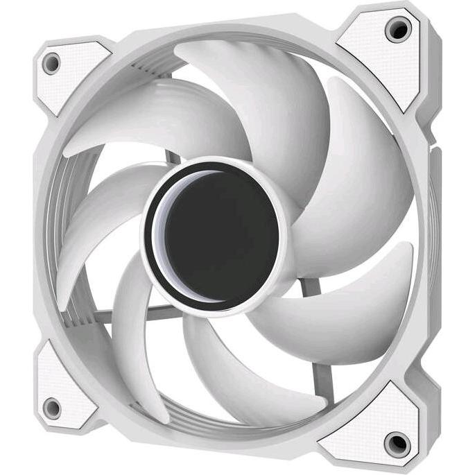 Darkflash Tech Darkflash DR08 5-in-1 Cooling Fan (White) (120 mm, 5 x), PC Lüfter, Weiss