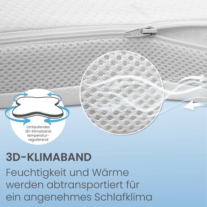 Produktbild Bestschlaf Visko-Schmetterlings-Kissen (52 x 62 cm)