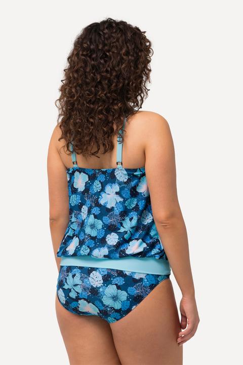Produktbild Ulla Popken Tankini, Blumen, Softcups, Träger verstellbar (42 A)