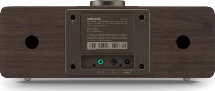 Productafbeelding Sangean WFR-32 (DAB+, FM, Internet radio, Bluetooth, WiFi)
