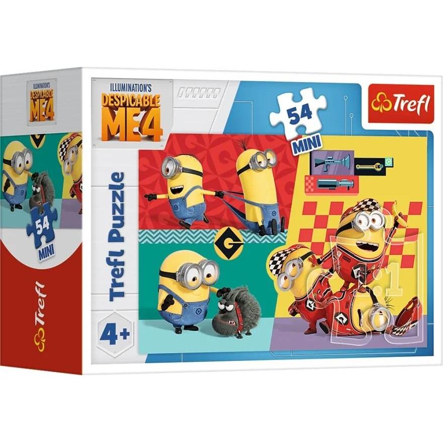 Trefl Multicolore Puzzle 54 Mini – Mit Minions Macht Es Spass! 2 (54 Pezzi)
