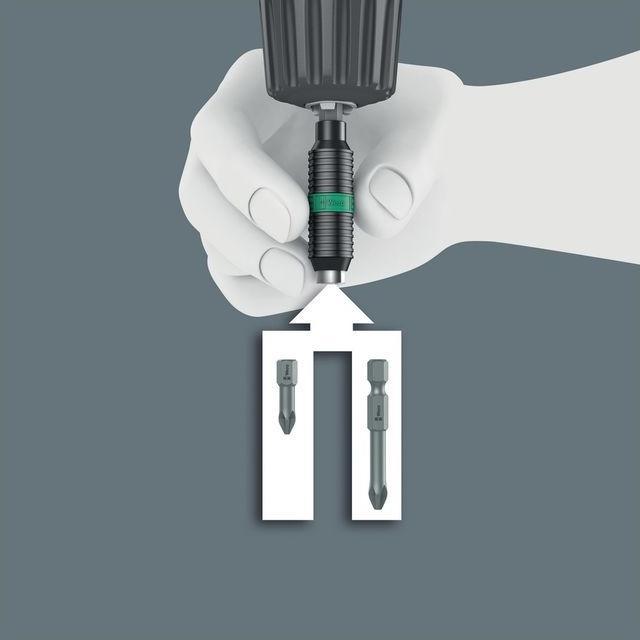 Actual product image Wera 897/4 Rapidaptor (Bit holder)
