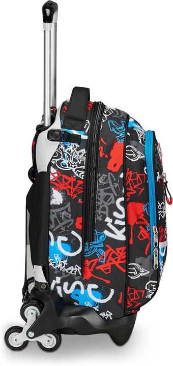 Actual product image Seven Detachable Trolley Backpack with Three-Wheel System and Crossover Straps (34 l)