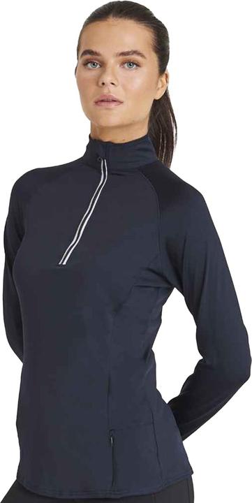 Actual product image Awdis Womens/Ladies Cool-Flex Half Zip Long-Sleeved Base Layer Top (36)