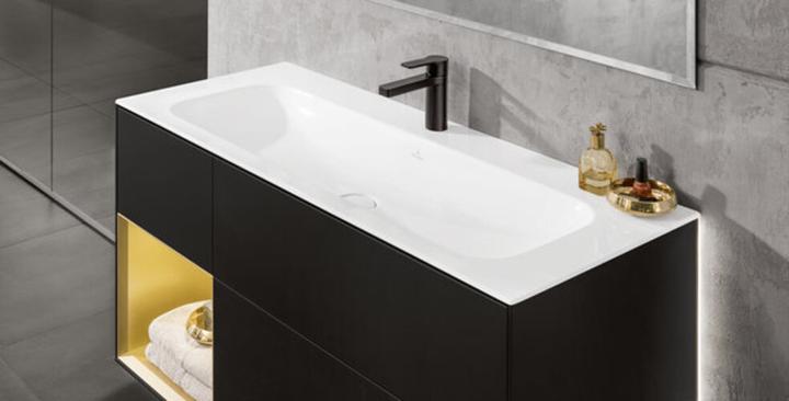 Actual product image Villeroy & Boch V&B Cabinet washbasin FINION w. concealed ÜL ViFlow 800x500mm we C+ (500 mm, 800 mm)