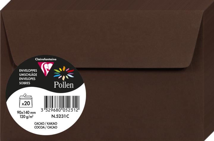 Produktbild Clairefontaine Briefumschlag (90 x 140 mm, 20x)