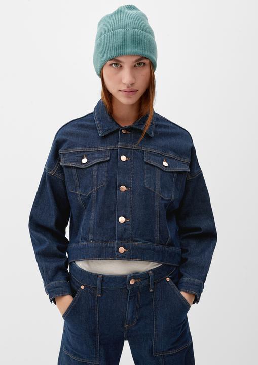 Immagine prodotto s.Oliver Indoor-Jacke Denimjacke im Boxy-Stil (L)