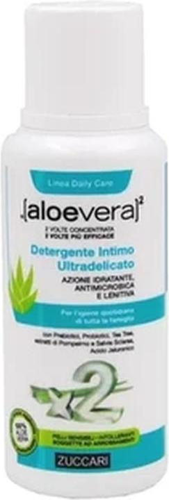 Actual product image Zuccari Aloevera2 Intimate Cleanser Ultra Soft 250ml (250 ml, Intimate washing lotion)