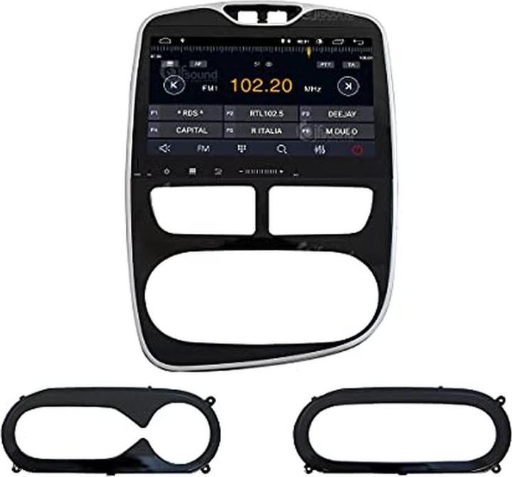 Produktbild JFSound Custom Android GPS Bluetooth WiFi DAB+ USB Touchscreen Radio für Renault Clio