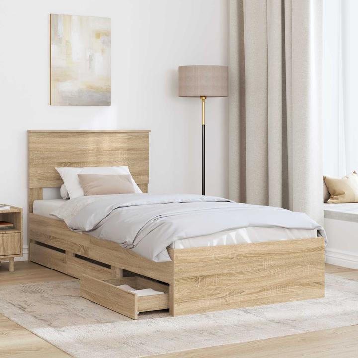 Image du produit vidaXL Modernes Bett (75 x 190 cm)