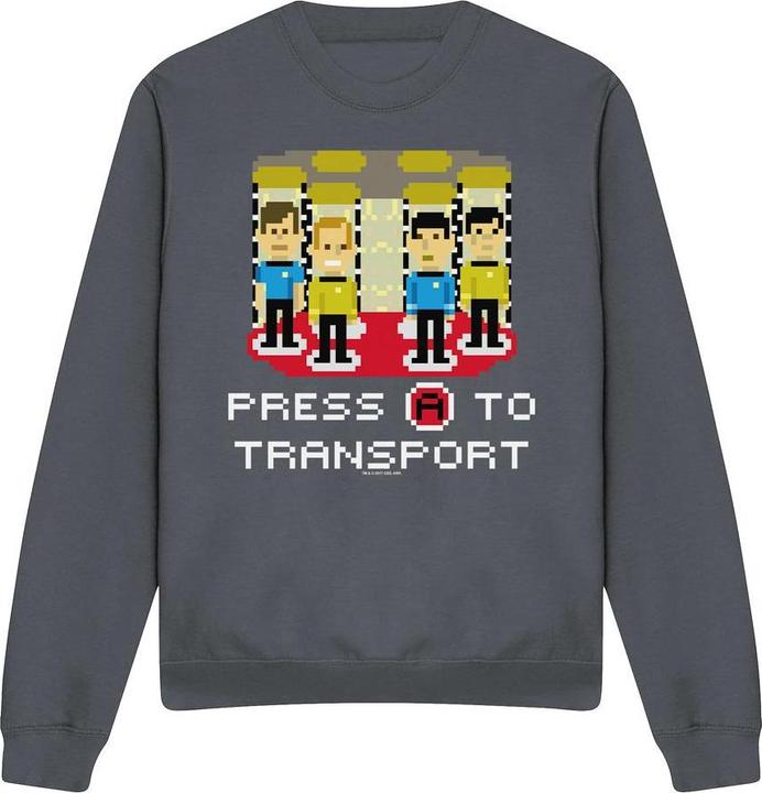 Produktbild Press A to Transport Sweatshirt (L)