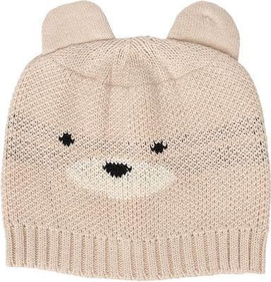 Produktbild Universal Knitwears Mütze Bär 100% GOTS Bio Baumwolle