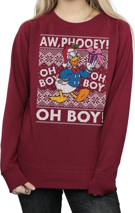 Produktbild Disney Donald Duck Christmas Fair Isle Sweatshirt (L)