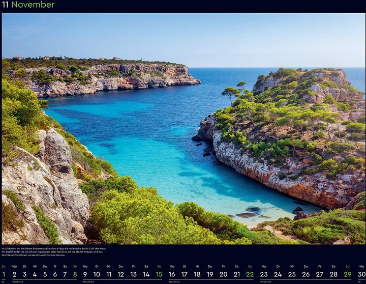 Productafbeelding Trauminseln - Wandkalender 2026 (60 x 45 cm)