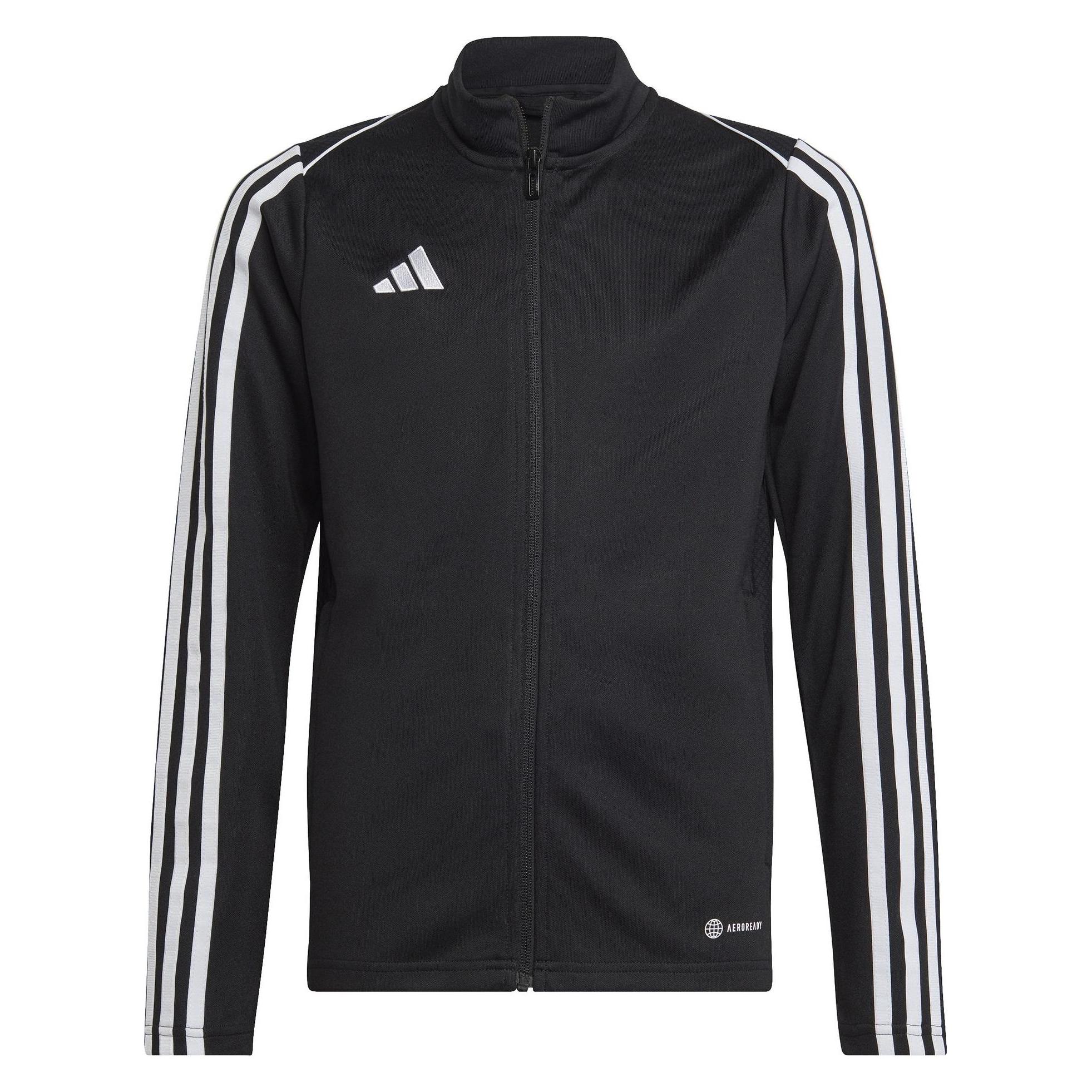 Adidas, Unisex, Sportief Shirt, Tiro 23 League Training Zwart HS3522 Kinder Sweatshirt (116 Cm) (116), Zwart, 116