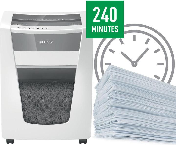 Actual product image Leitz Shredder IQ Office Pro P4 Particle cut 30 (Particle cut)