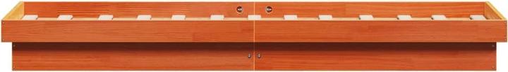 Actual product image VidaXL Bett mit LED-Beleuchtung Kiefer (140 x 200)