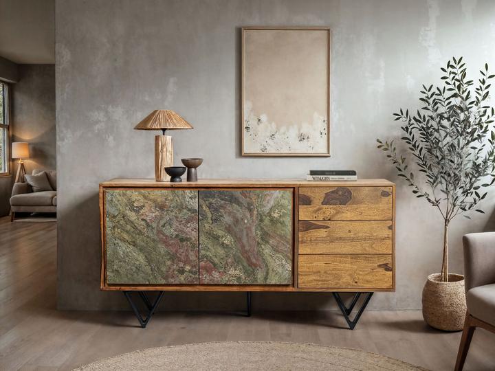 Actual product image Wohnling Sheesham (150 x 55 x 40 cm)