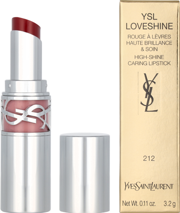 Actual product image Yves Saint Laurent Loveshine Rouge Volupte Shine Lipstick 212