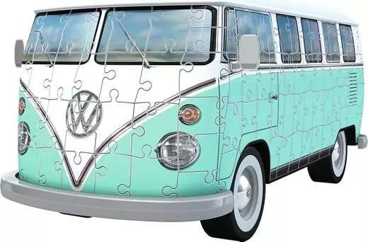 Productafbeelding Ravensburger 3D Puzzle 162 Teile - Iconics: Volkswagen T1 (162 onderdelen)