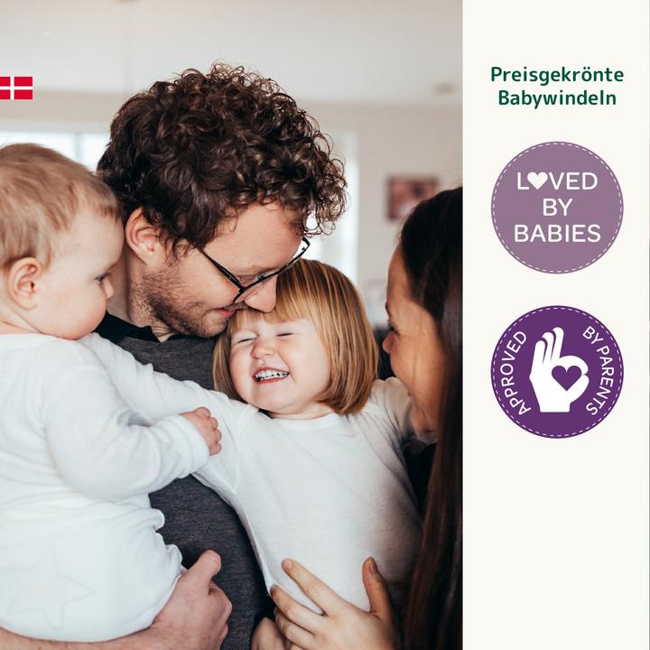 Actual product image Bambo Baby diapers, pants, eco-labeled, Nature Pants, 6, with print, 15+ kg (Size 6, Monthly box, 90 Piece)