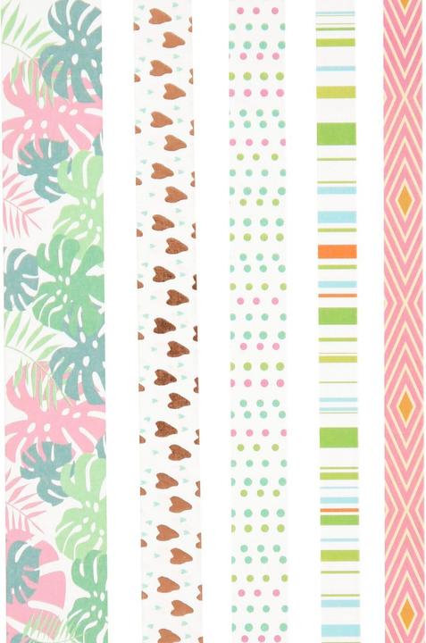 Produktbild I Am Creative Klebeband Washi Tape 5er Set Dschungel
