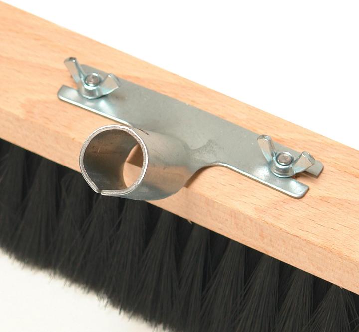 Produktbild Dema RoMi Mischhaarbesen 100cm mit Metallhalter verz. (1 Stk.)