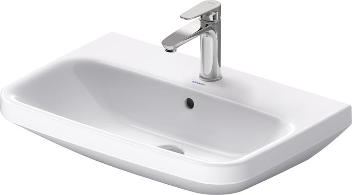 Produktbild Duravit Waschtisch DURASTYLE m ÜL HLB 650x440mm 1 Hahnloch weiss (440 mm, 650 mm)