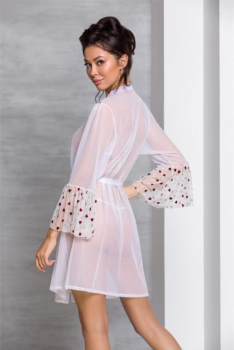 Produktbild Passion Transparenter Mantel mit Herzchen (M, S)