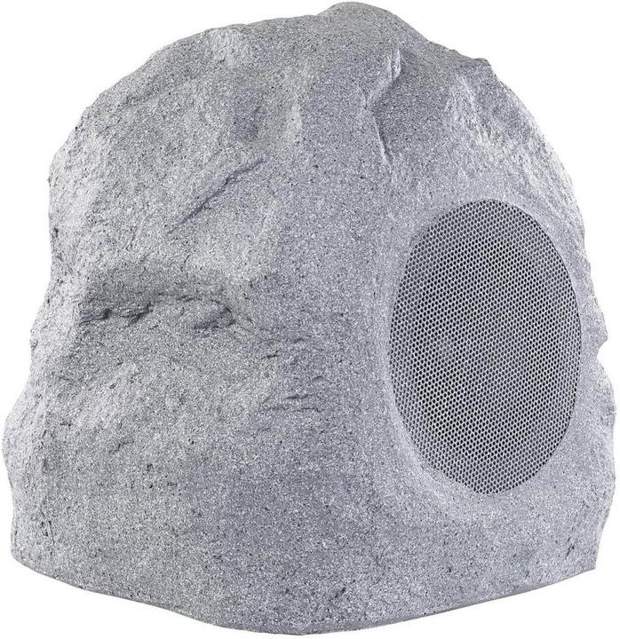 Actual product image Auvisio Garden and outdoor speakers in stone design (6 h, Rechargeable battery operated)