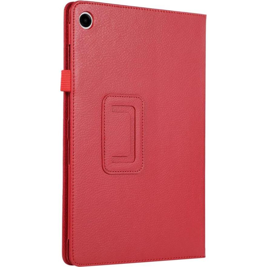 Thumbnail - Cover-Discount Galaxy Tab A9+ - Bi-fold Stand Etui rot (Galaxy Tab A9+), Tablet Hülle, Rot