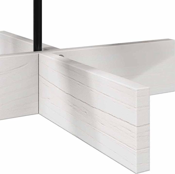 Immagine prodotto vidaXL Albero di Natale in legno Albero di Natale in legno bianco 100cm in legno di pino massiccio