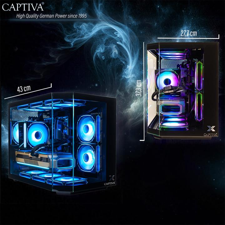 Actual product image Captiva R92-494 (1000 GB, 16 GB, AMD Ryzen 7 5700X, GeForce RTX 5060)