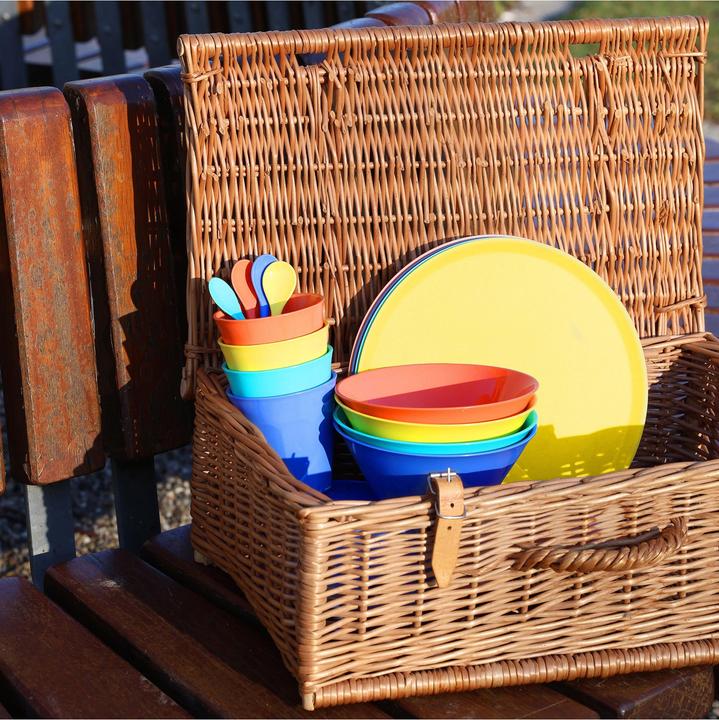 Actual product image Frankana Tableware set Koziol LOLLIPOP16 pieces