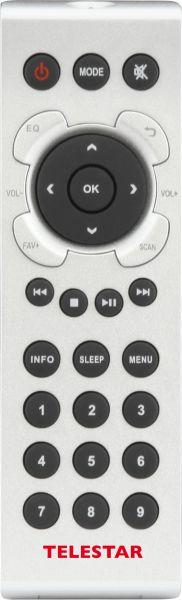 Actual product image Telestar DIRA S20i (DAB+, FM, VHF, Web radio, Bluetooth, Wi-Fi)