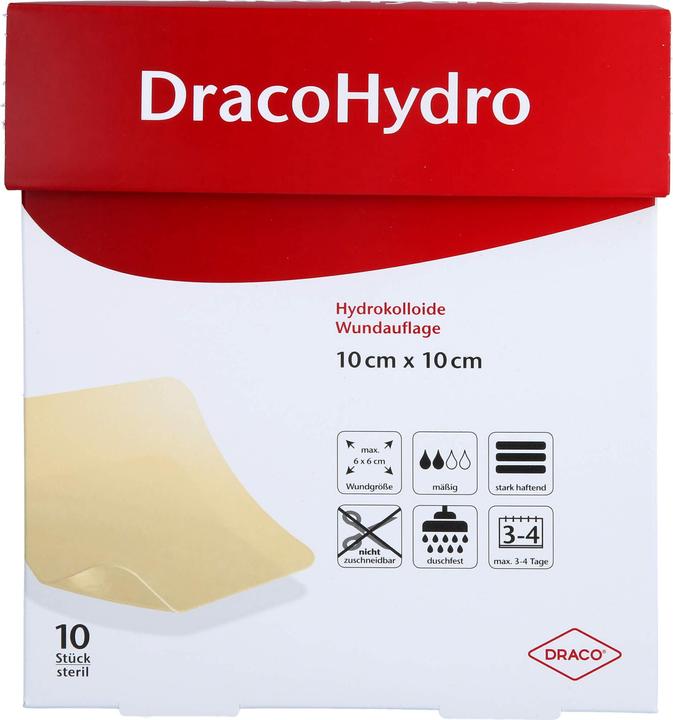 Produktbild Dracco DracoHydro Hydrokolloider Wundverband, 10 St VER