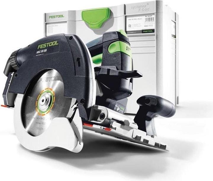 Produktbild Festool HKC 55 Li EB Basic Akku Handkreissäge 18V ( 201358 ) 160 mm Brushless Solo im Systainer -