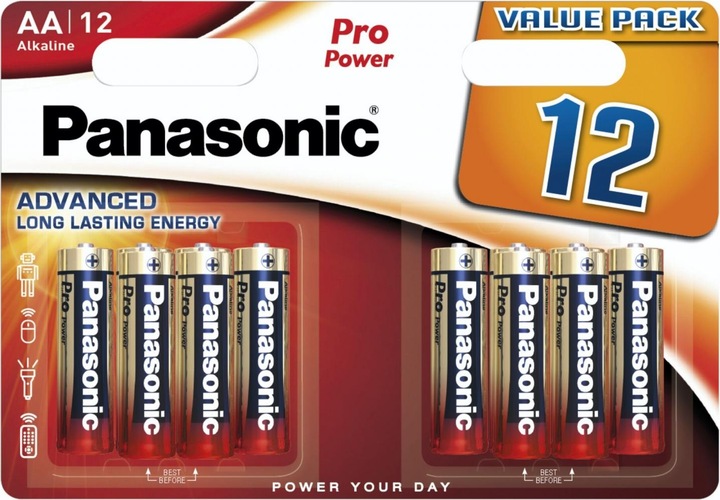 Actual product image Panasonic Pro Power (12 pcs., AA)