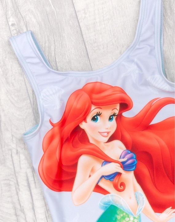 Produktbild The Little Mermaid Badeanzug und Poncho Set Mädchen (122)
