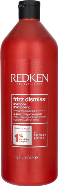 Image du produit Redken Frizz Dismiss - Shampooing lissant (1000 ml, Shampoing liquide)