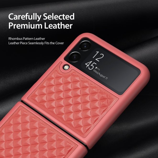 Produktbild Dux Ducis Venice Series Echtleder Case (Samsung Galaxy Z Flip4)