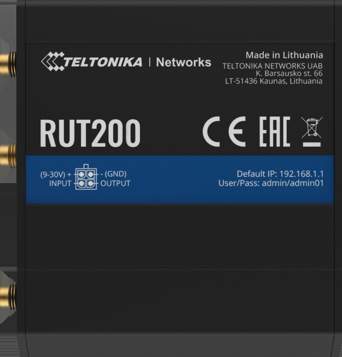 Image du produit Teltonika RUT200