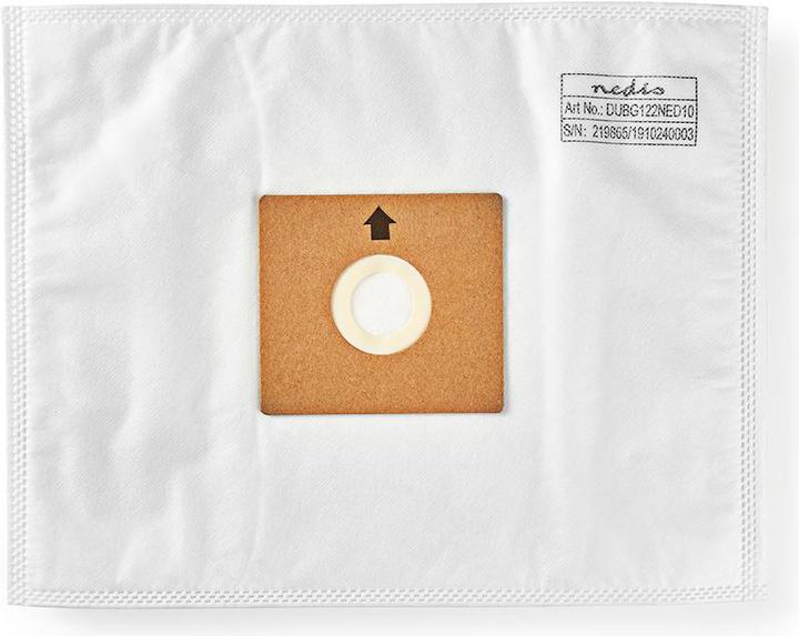Actual product image Nedis Vacuum Cleaner Bag 10 Pieces Carton/Synthetic Most Sold VCBG500 / VCBG550-Series White (10x)